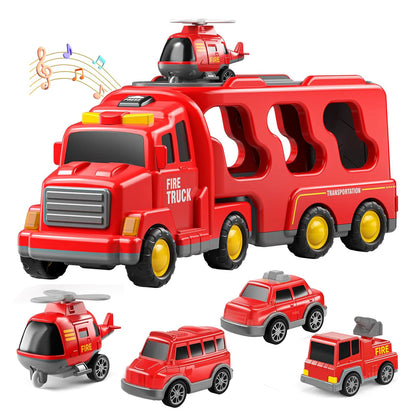 Kidology Rescue Vehicles Truck 5-in-1