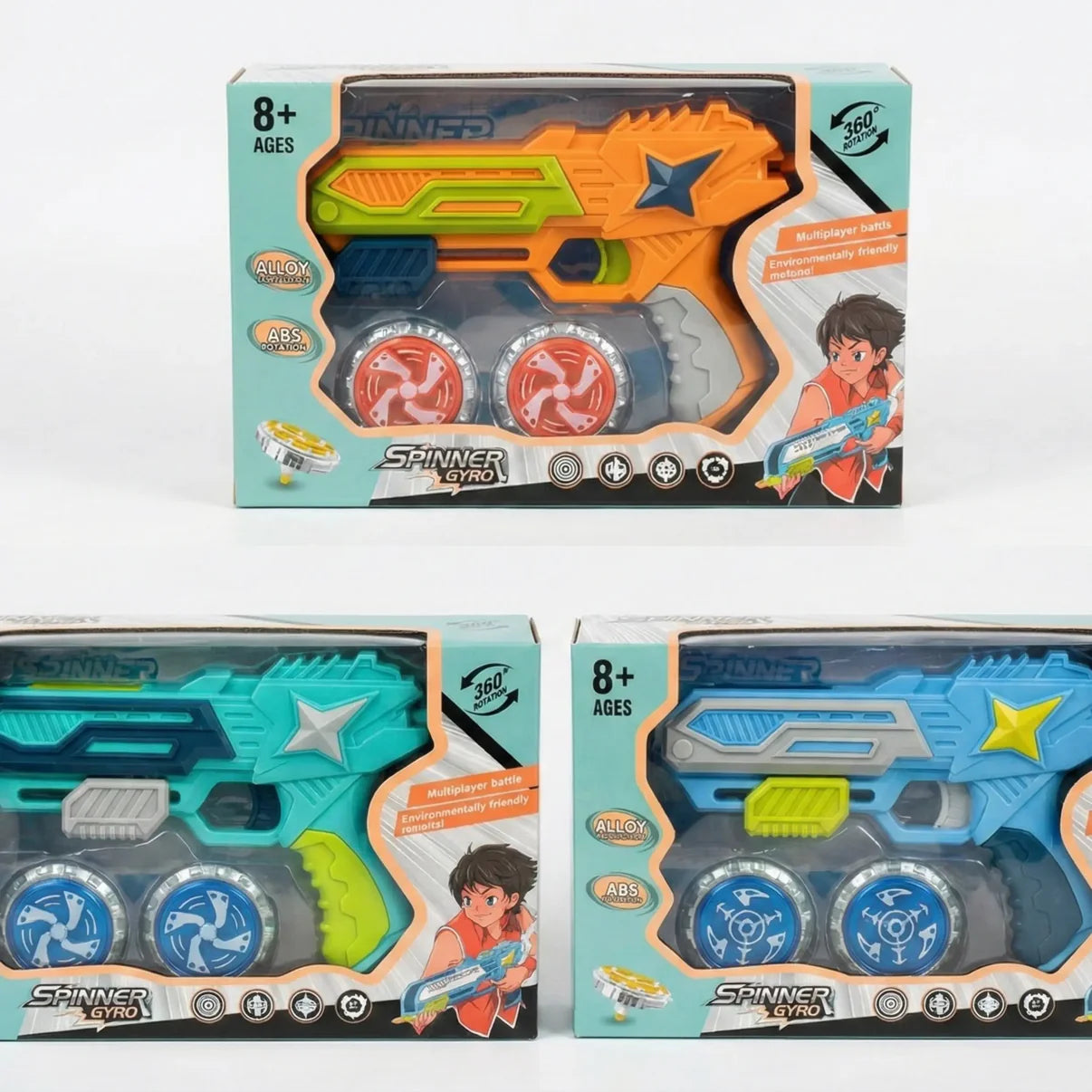 Gyro Gun Launcher Set