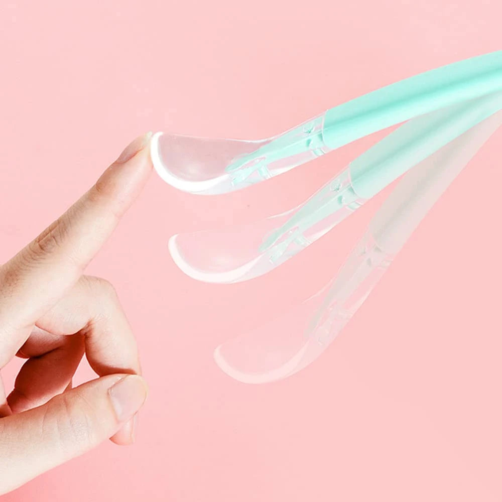 Baby Fruit Scraping Feeding Spoon