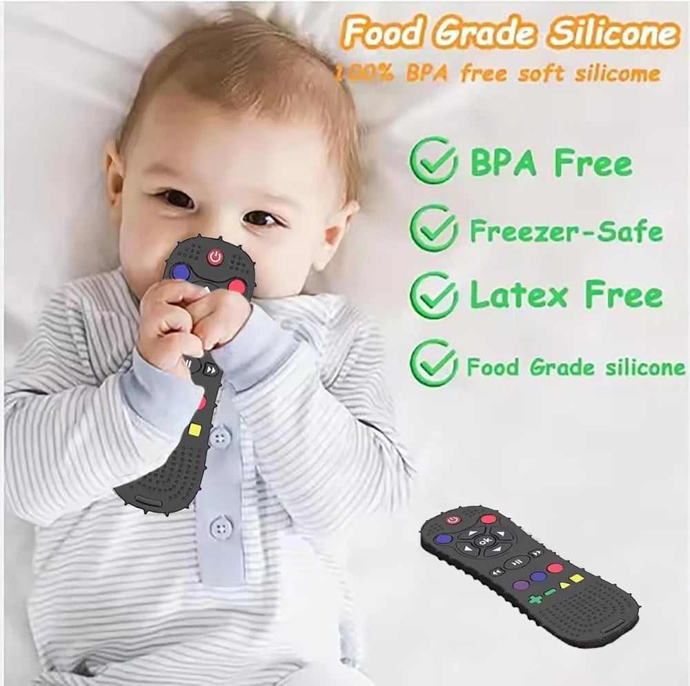 Baby Silicone Remote Teether