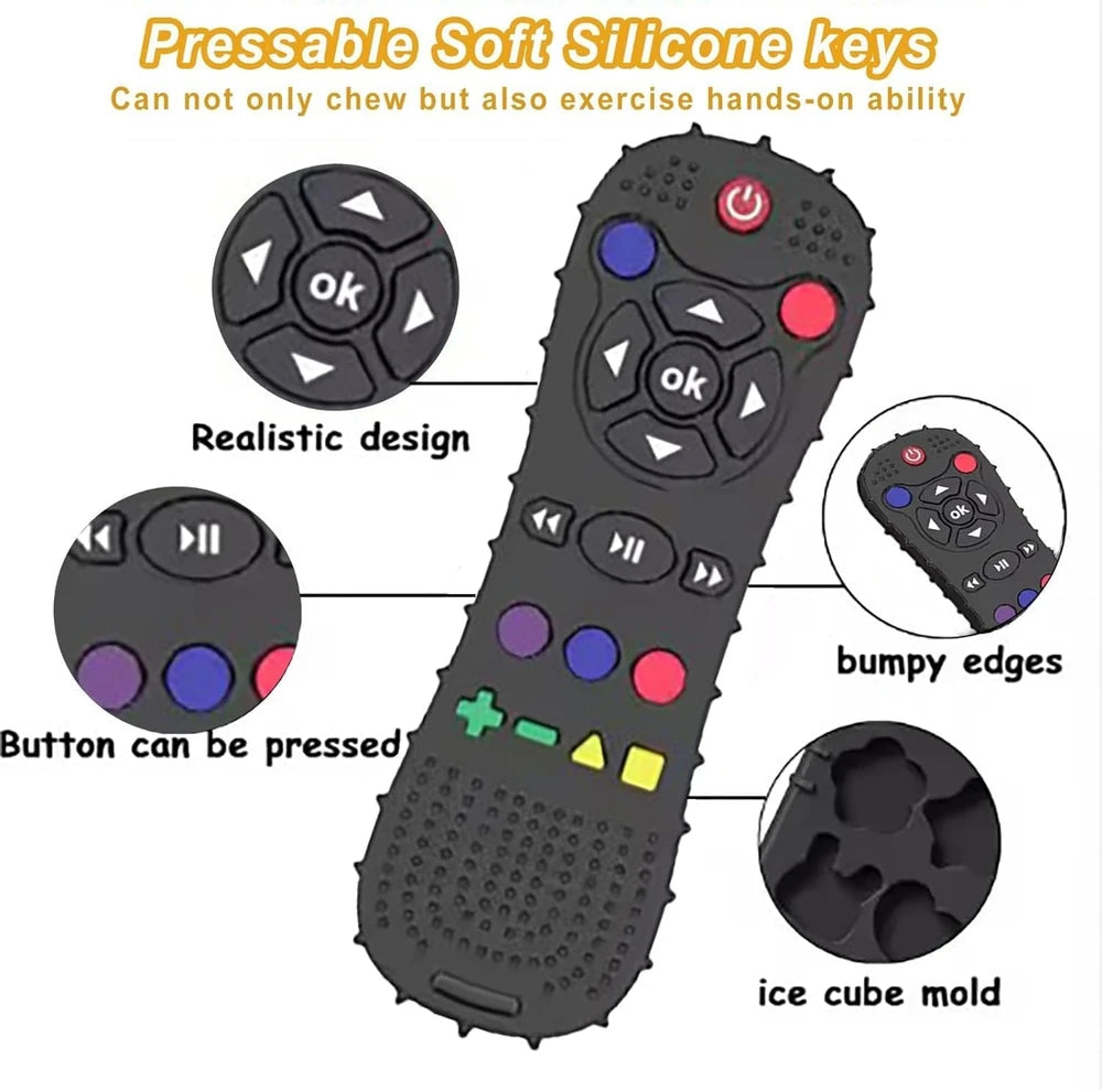 Baby Silicone Remote Teether