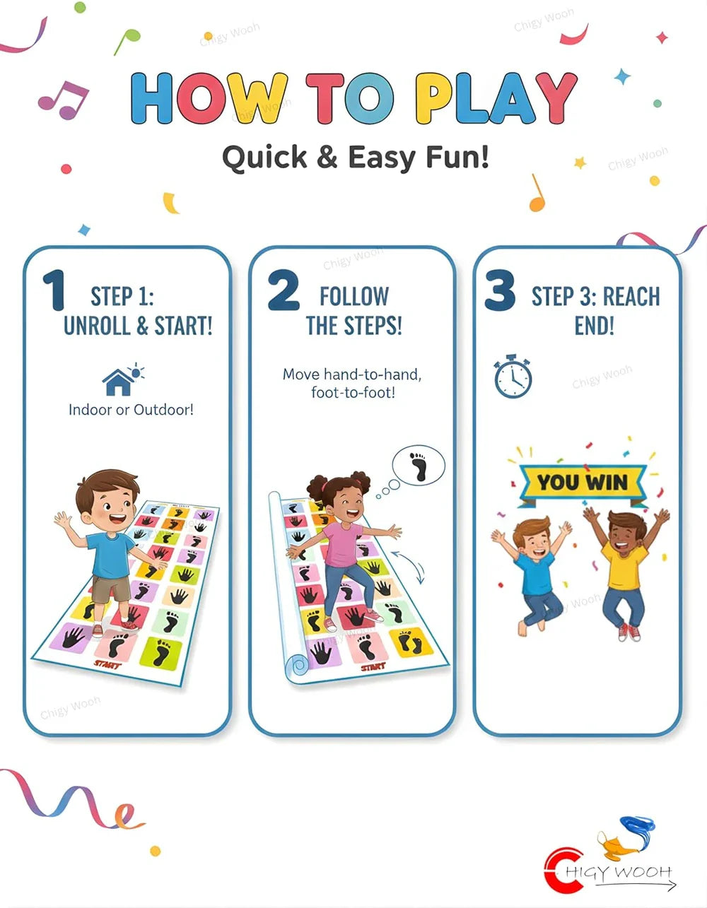 Jumbo Hopscotch Mat