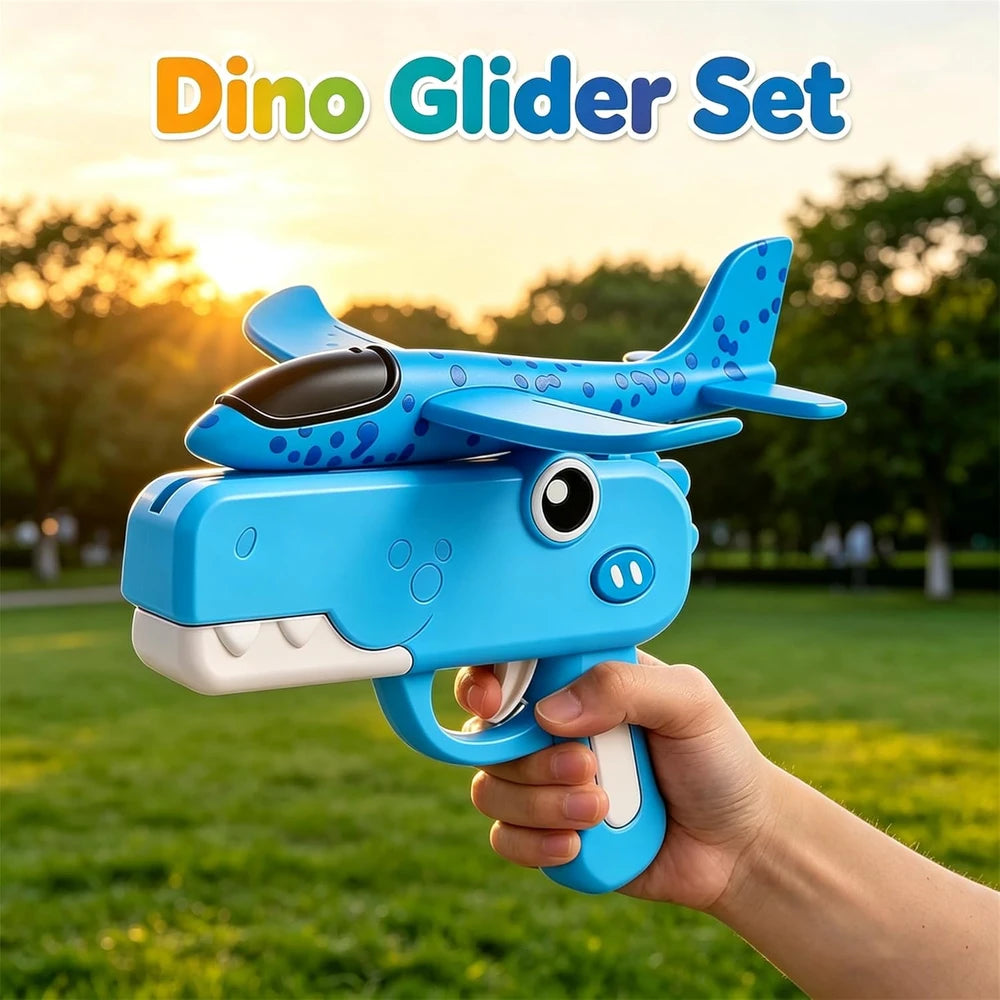 Dinosaur Airplane Launcher Gun