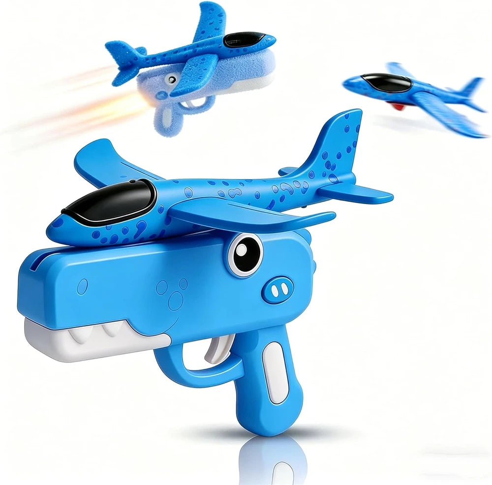 Dinosaur Airplane Launcher Gun