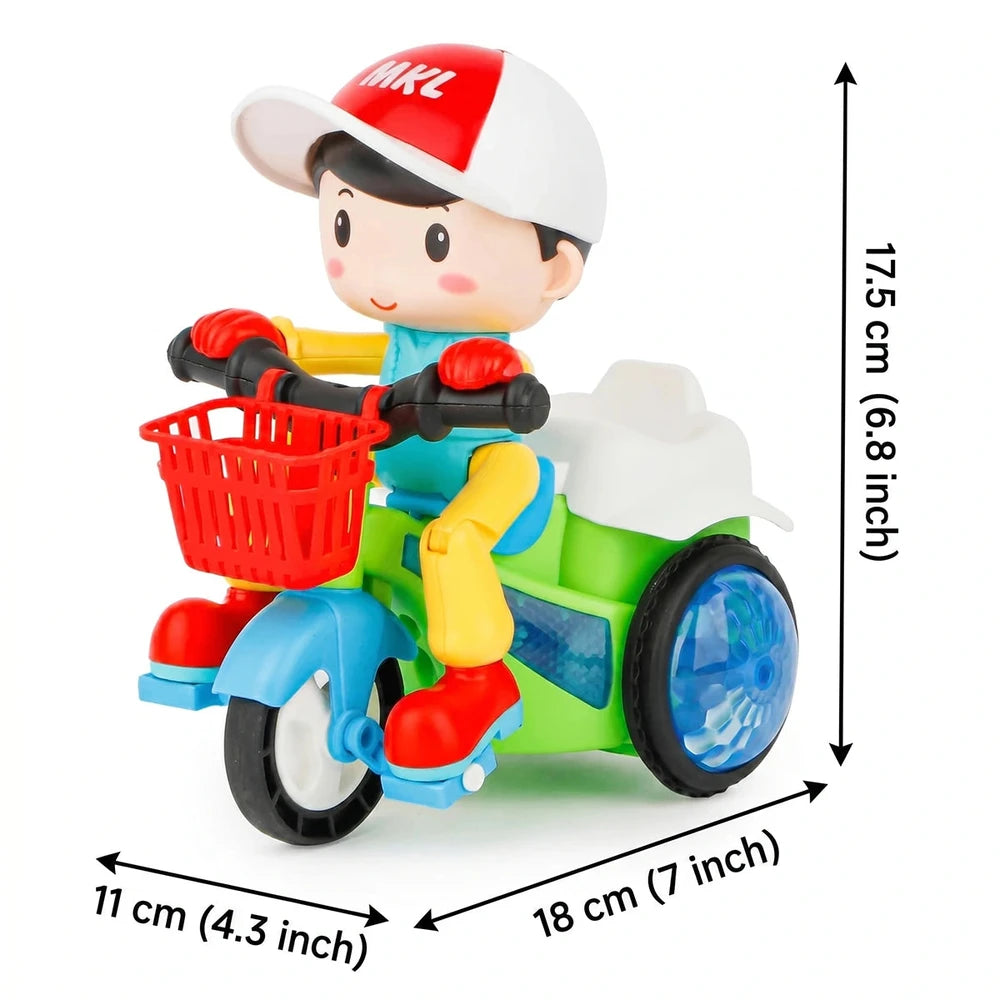 360° Musical Stunt Tricycle Toy