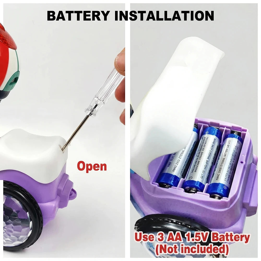 360° Musical Stunt Tricycle Toy