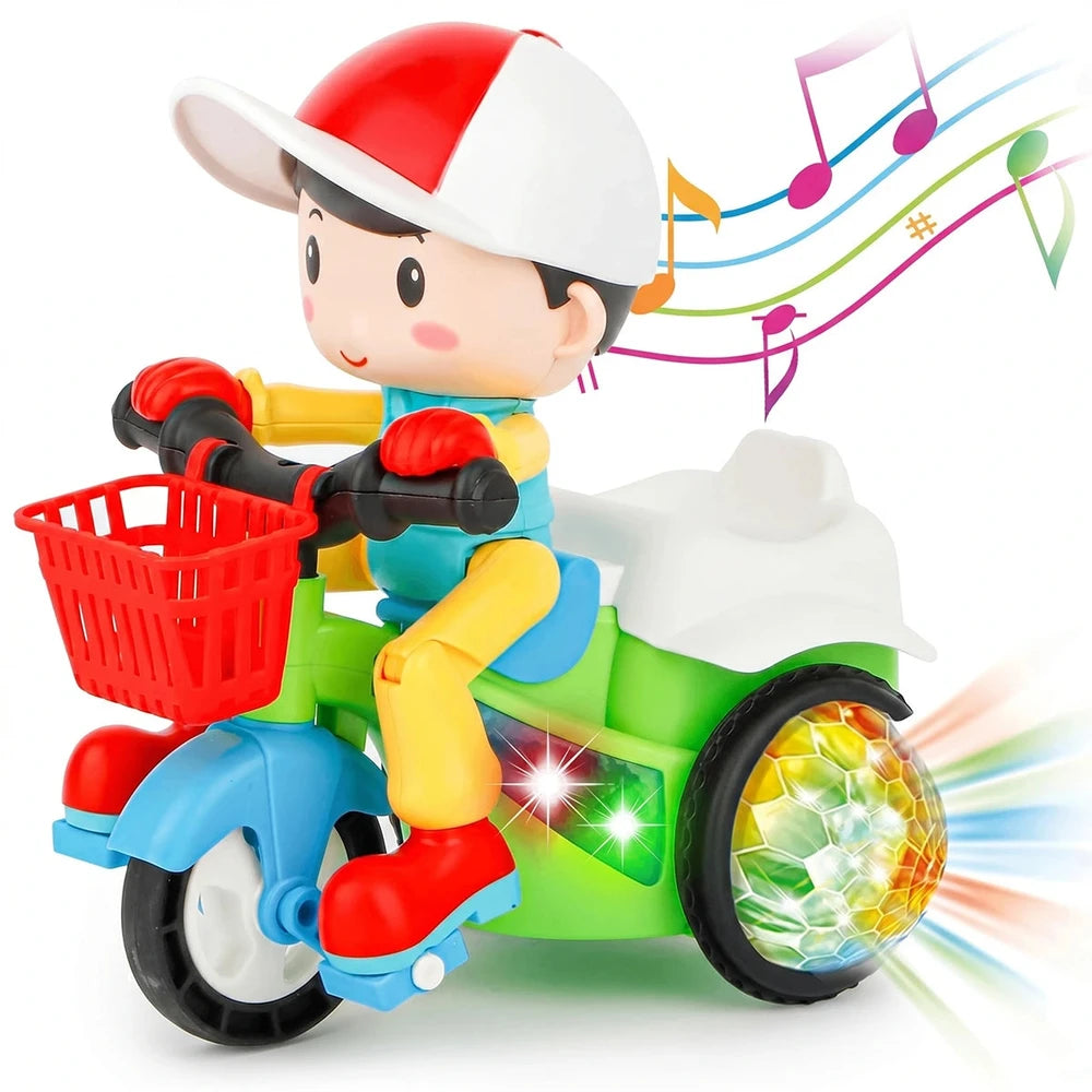 360° Musical Stunt Tricycle Toy