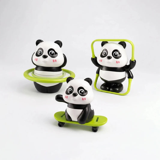 Panda Action Toy Set