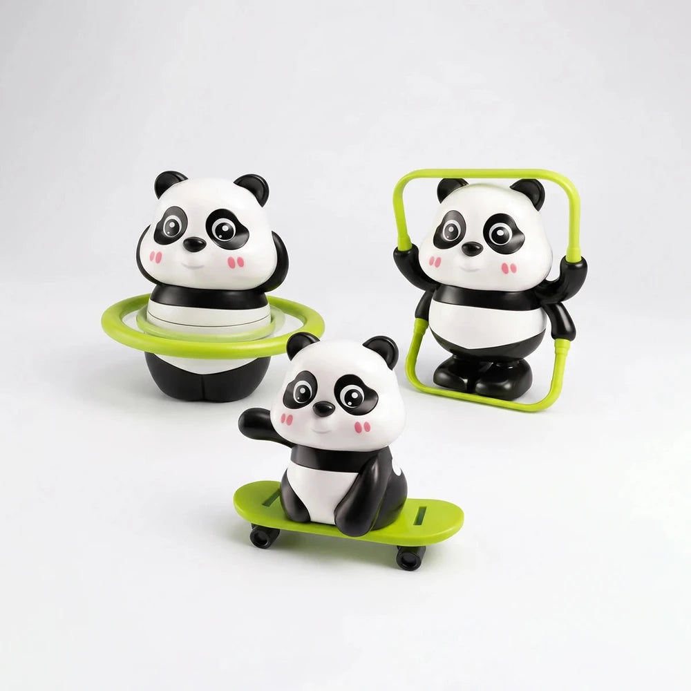 Panda Action Toy Set