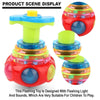 Musical Light-Up Spinning Top Toy