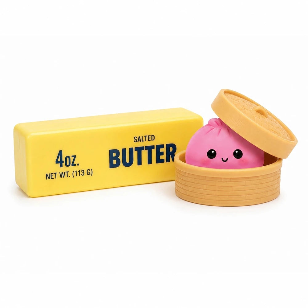 Butter & Dumpling Squishy Combo 🧈🥟