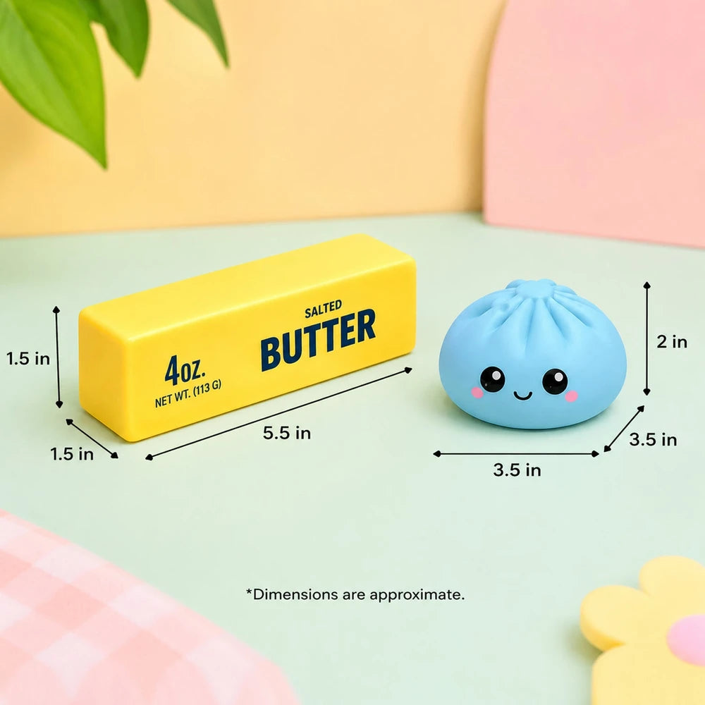 Butter & Dumpling Squishy Combo 🧈🥟