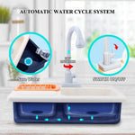 Toy Kitchen Sink with Running Water