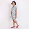 White Botanical Co-Ord Set