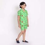Green Varsity Co-Ord Set