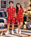 Red Varsity Co-Ord Set