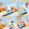 Toy Kitchen Sink with Running Water