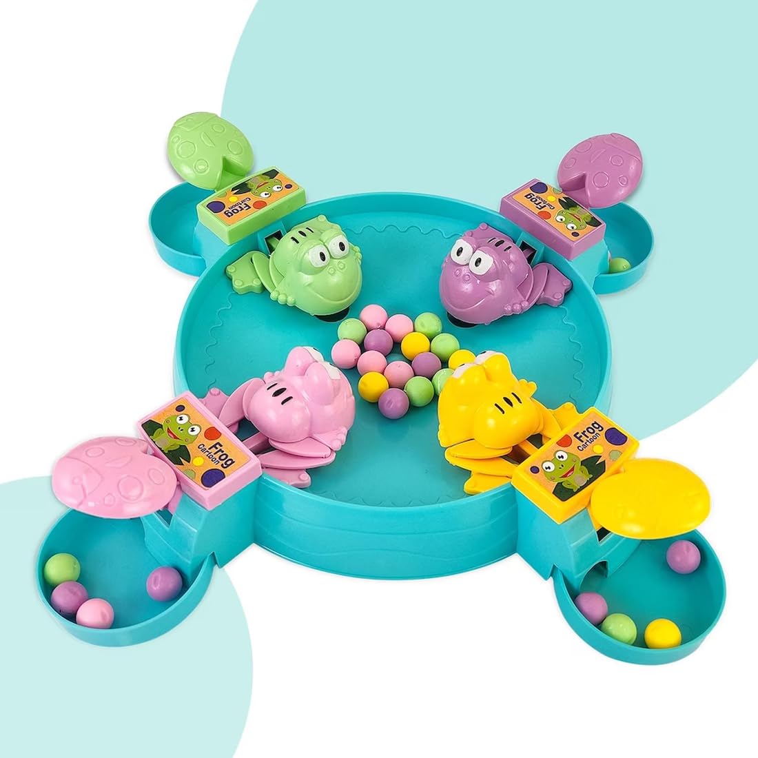 Hungry Frog Jump and Eat Game