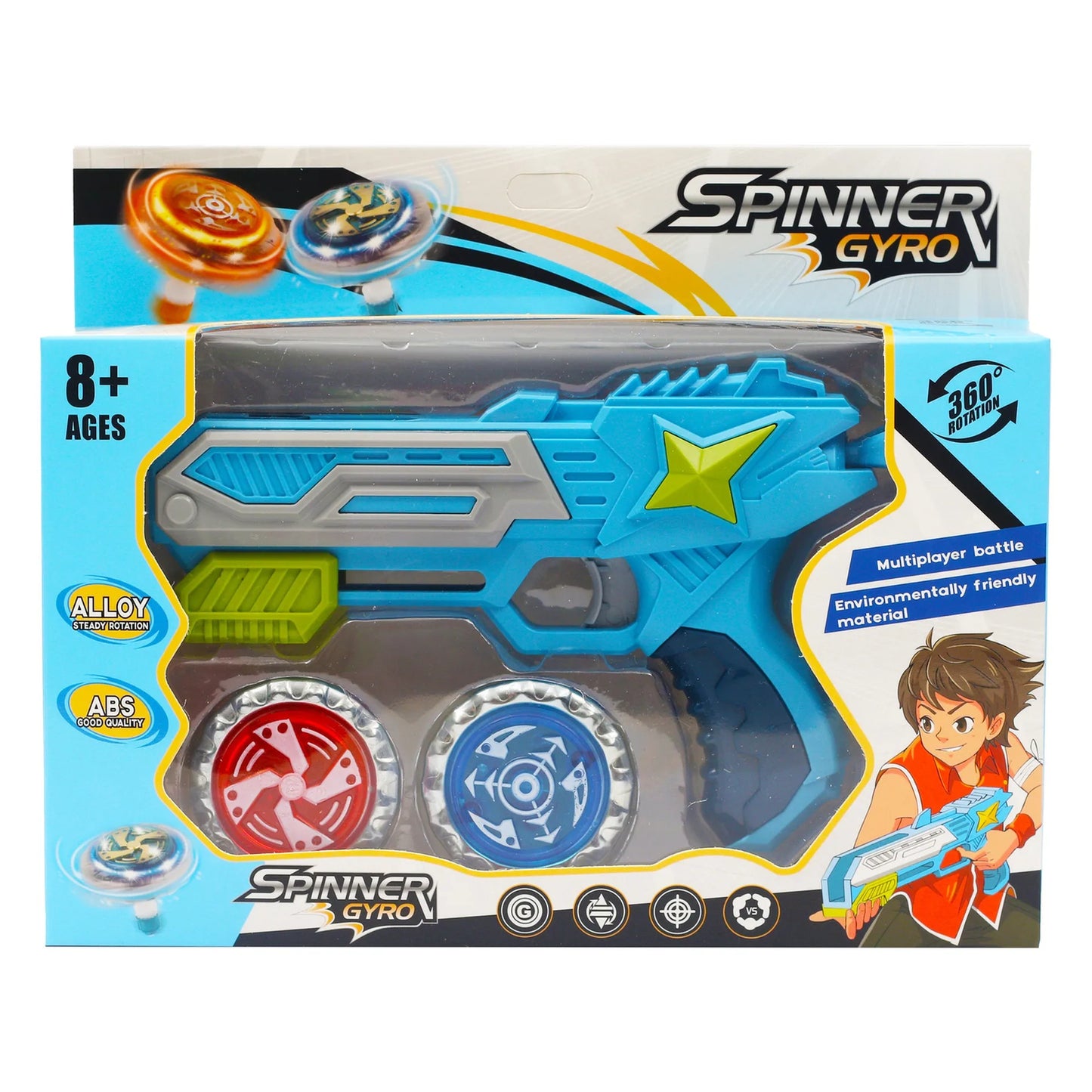 Gyro Gun Launcher Set