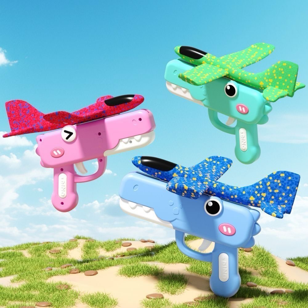 Dinosaur Airplane Launcher Gun