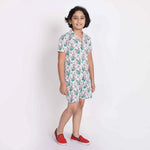 White Botanical Co-Ord Set