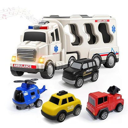 Kidology Rescue Vehicles Truck 5-in-1