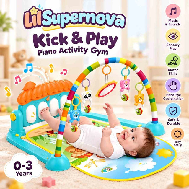 Kick and Play Piano Activity Mat