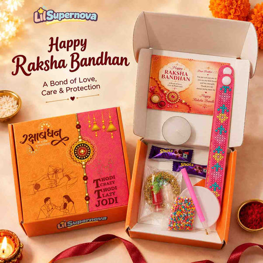 DIY Diamond Art Rakhi Kit