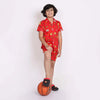 Red Varsity Co-Ord Set