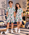 White Botanical Co-Ord Set