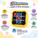 4-in-1 LED Tic Tac Toe Game