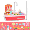 Toy Kitchen Sink with Running Water
