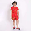 Red Varsity Co-Ord Set
