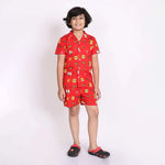 Red Varsity Co-Ord Set