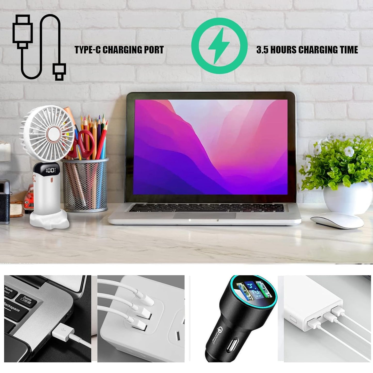 Portable Handheld Fan