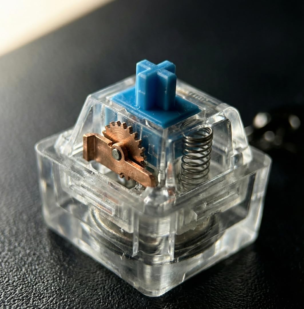 Mechanical Keyboard Switch Keychain Fidget Toy