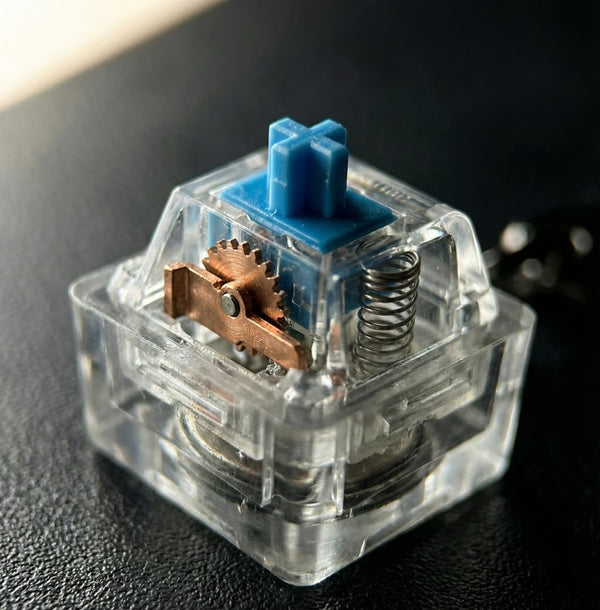 Transparent Fidget Keychain Toy