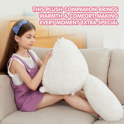 Kidology Fluffy Soft Plush Persian Cat Stuffed Toy