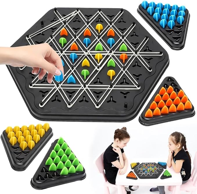Kidology Chain Triangle Chess Game