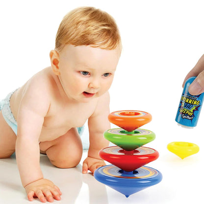 Rainbow Multi-layer Spinning Top Toy