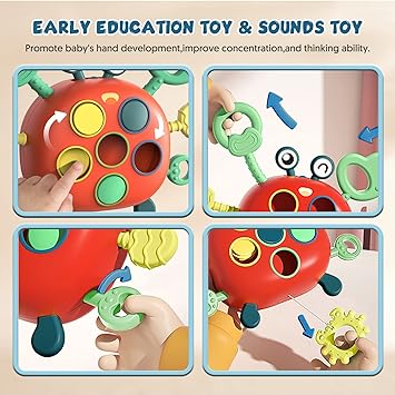 Kidology Crab Shape Silicone Sensory Toy