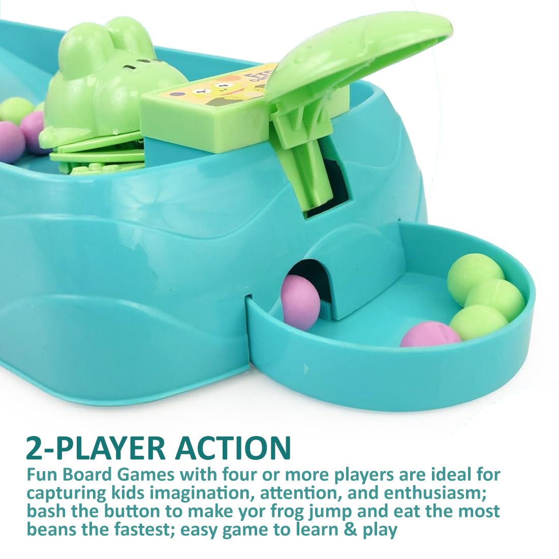 Hungry Frog Jump and Eat Game