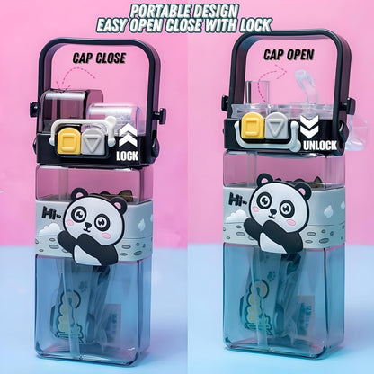 Magic Panda 2 Way Sipper Water Bottle