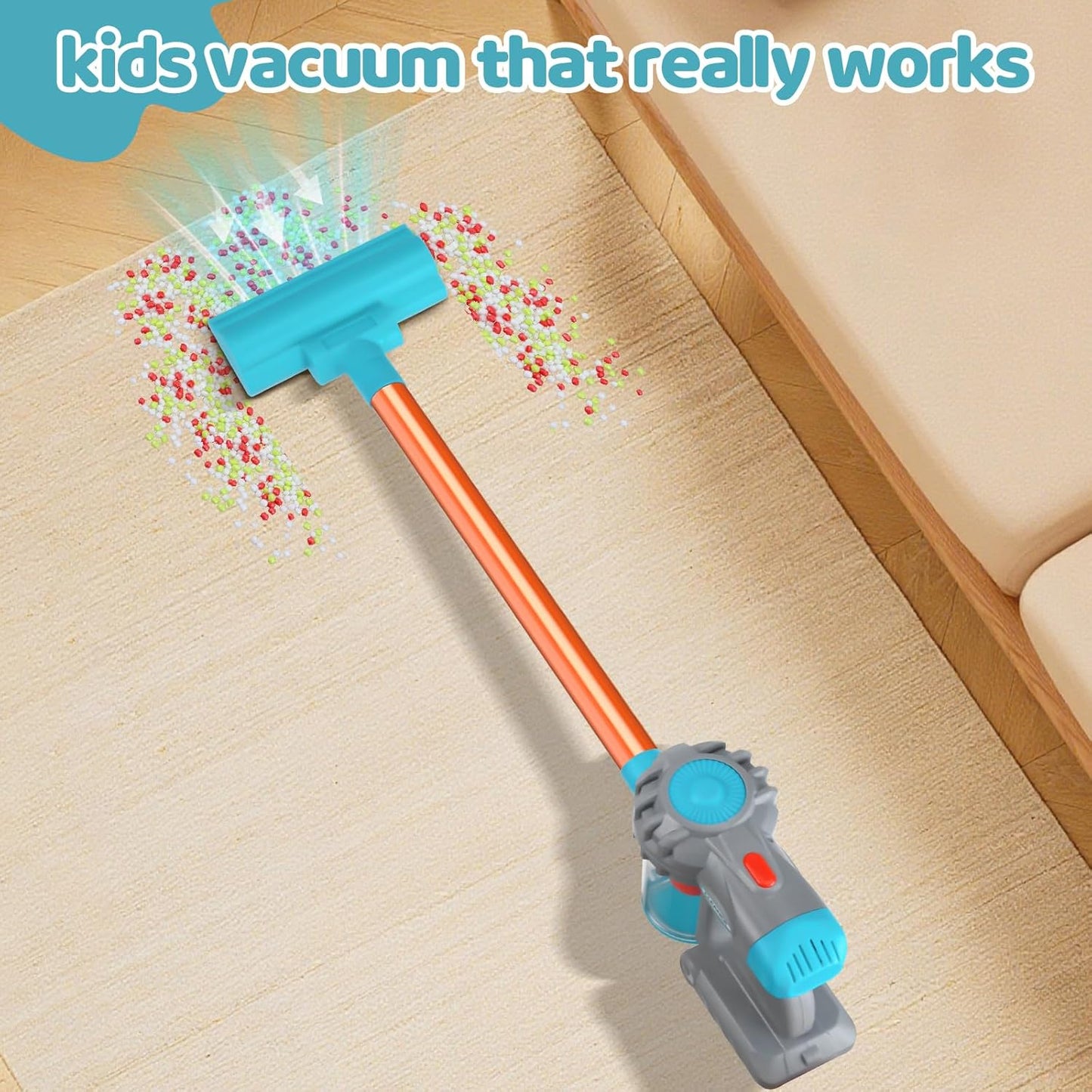 Kids Vacuum Cleaner Toy Set