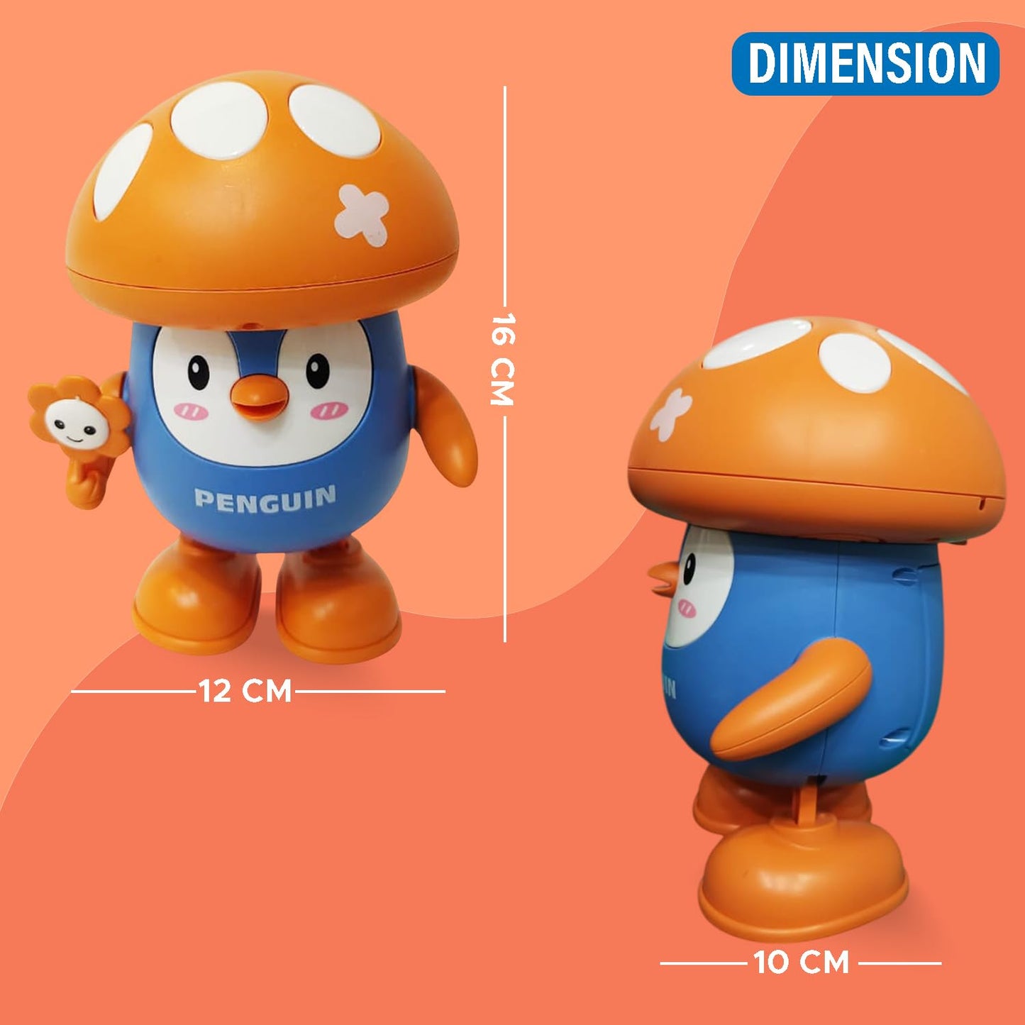 Dancing Mushroom with Talkback