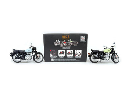 Royal Enfield 1:15 Scale Diecast Motorcycle Model Toy