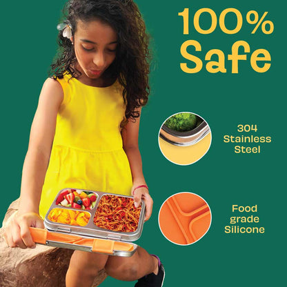 Black Cars Kids Bento Box