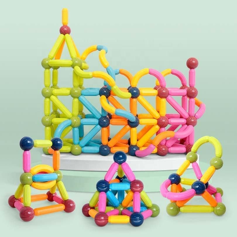 42 pcs Colorful Magnetic Sticks Kit