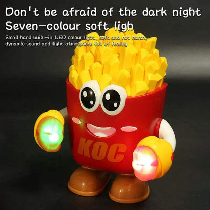 Dancing French Fries Robot Toy with Talkback