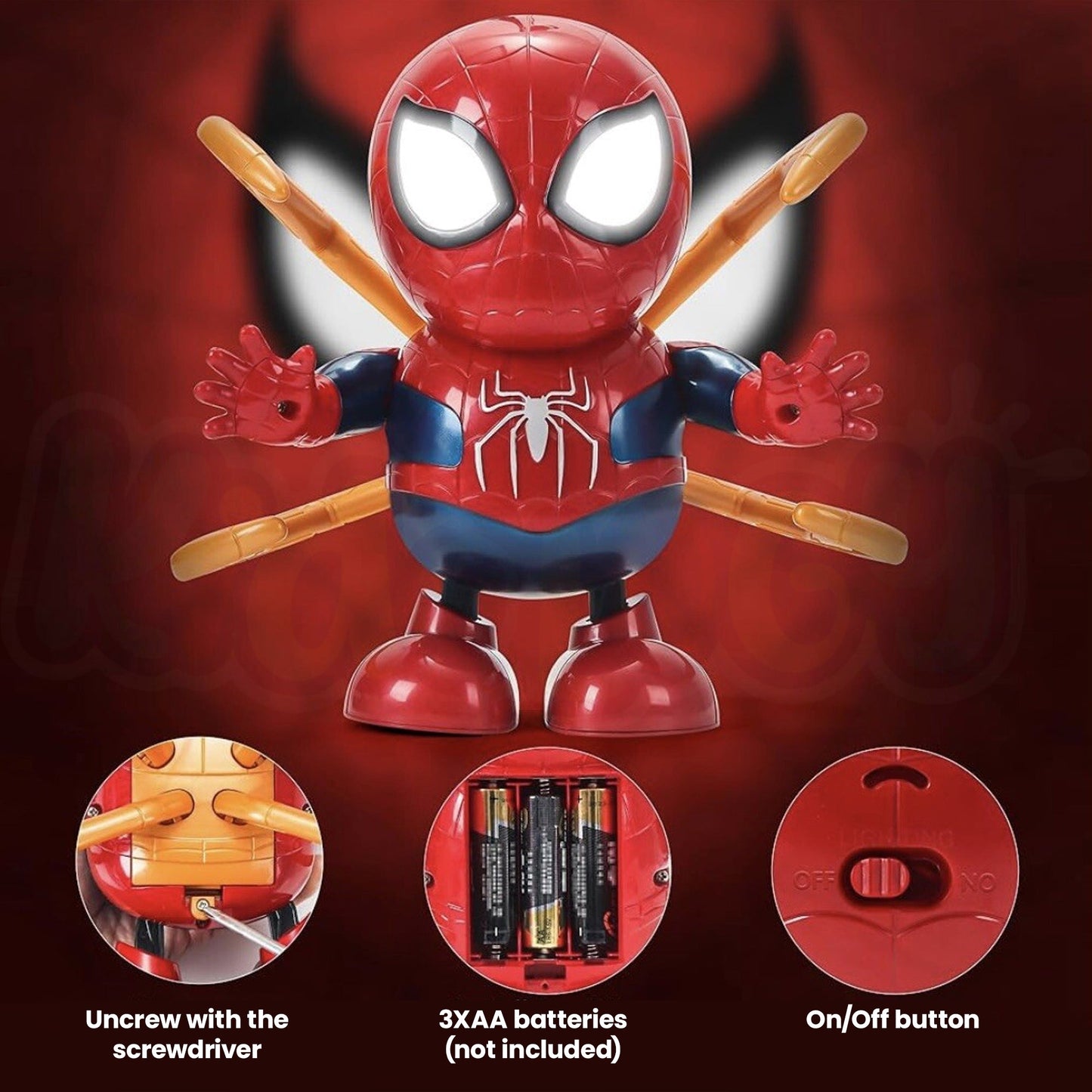 Kidology Dancing Spider Man